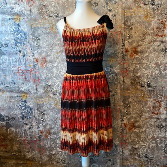 Rickis Dress Fiery Colors - Picture 2 of 8
